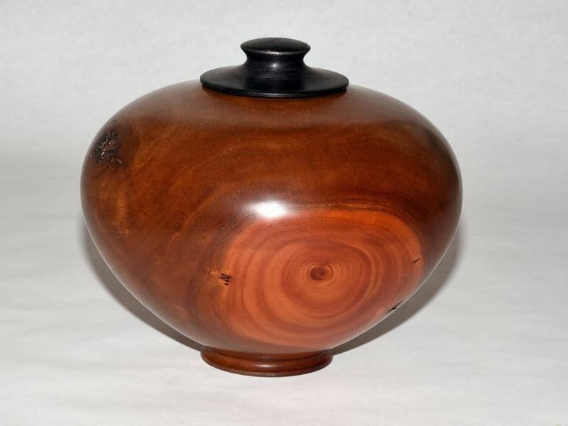 Eucalyptus Threaded Hollow Form